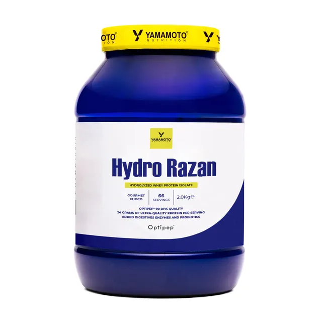 YAMAMOTO Proteine Hydro RAZAN® new formula proteine idrolizzate Cioccolato 2000 g Optipep 90