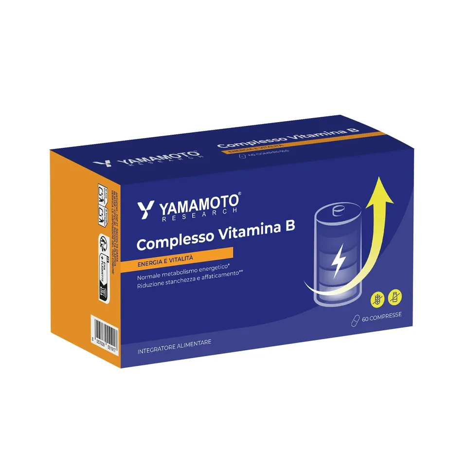 YAMAMOTO Vitamine e Minerali Complesso Vitamina B integratore 60 compresse