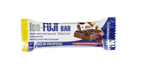 YAMAMOTO Barrette Iso-Fuji BAR barretta proteica gusto wafer nocciola 13 g