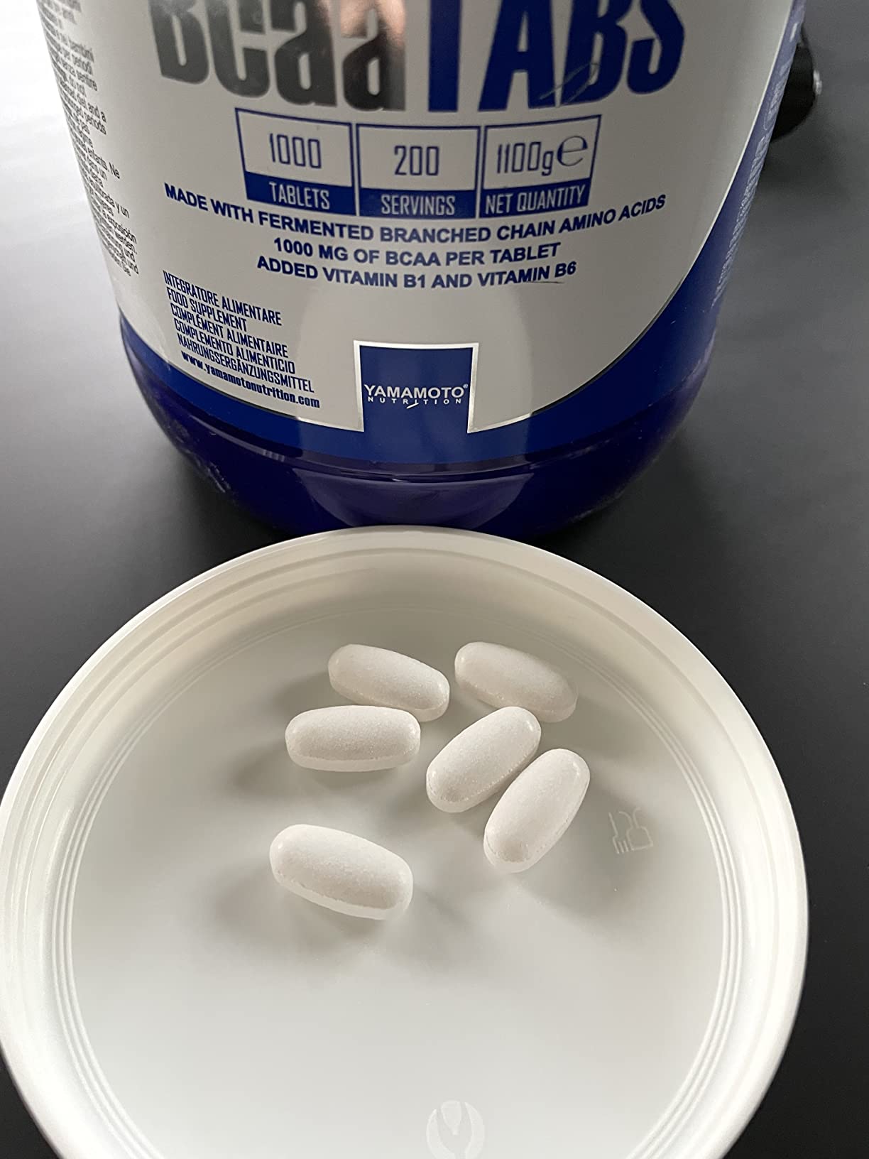 Yamamoto Aminoacidi e BCAAs BCAA 2:1:1 compresse 1000 con vitamine B1 e B6