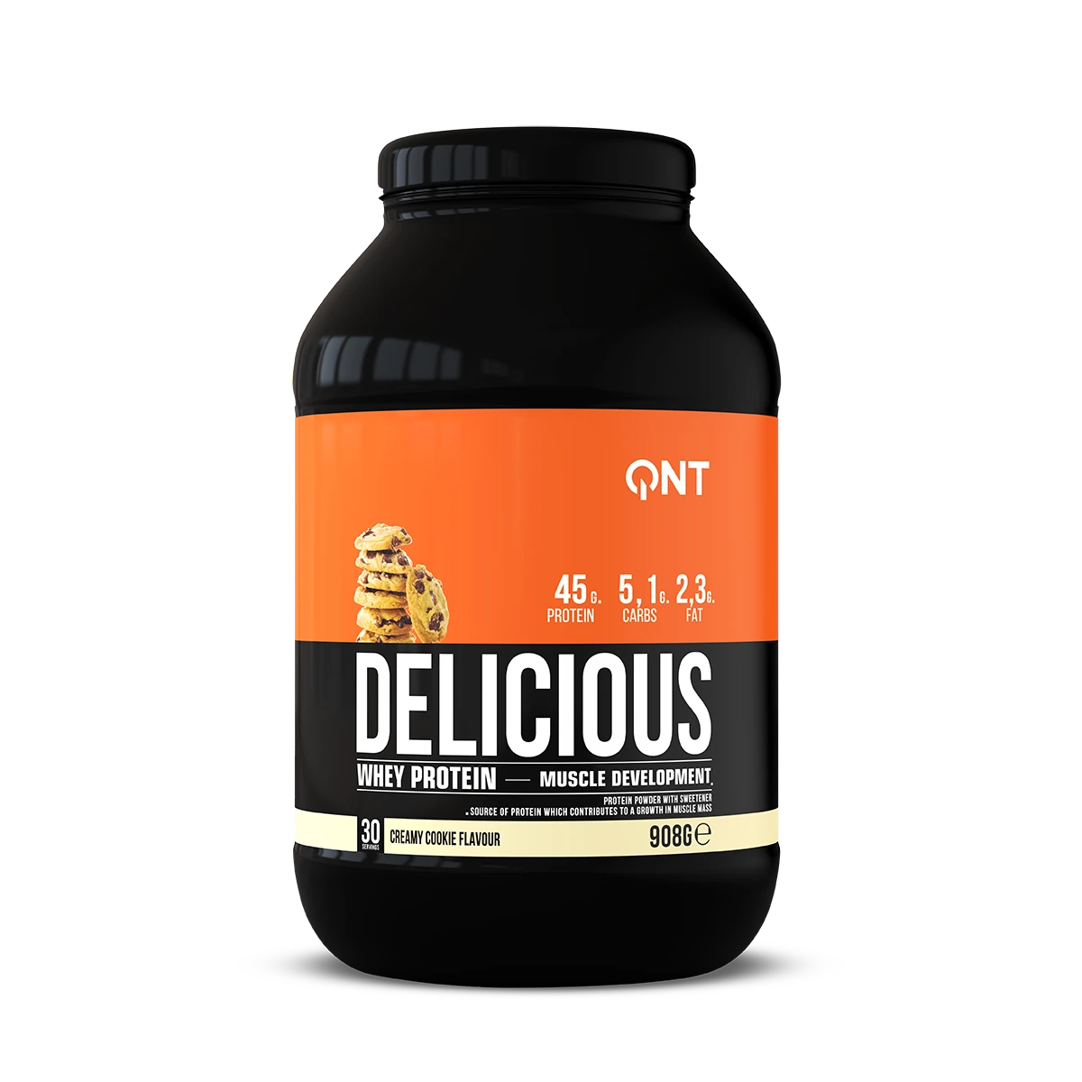 QNT Protein Delicious Whey Protein proteine Belgian Chocolate 908 g