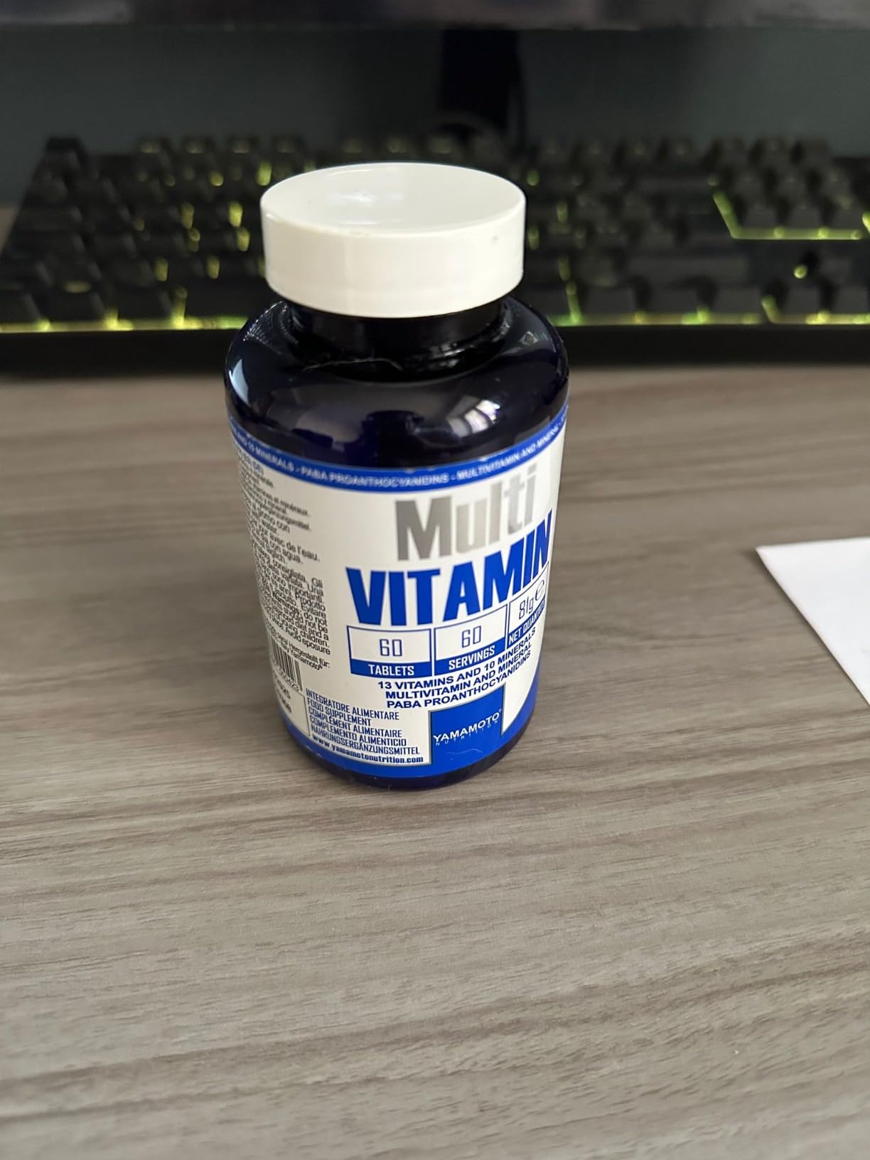 YAMAMOTO Vitamine e Minerali Multi VITAMIN multivitaminico 60 compresse