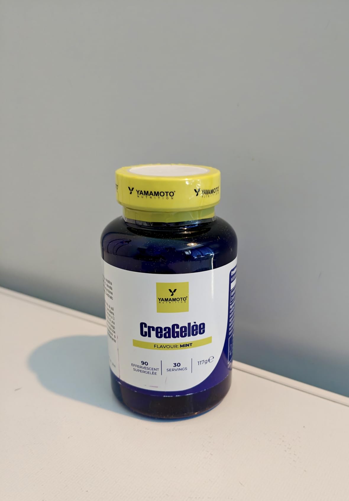 Yamamoto Creatina CreaGelèe creatina monoidrato 90 supergelèe menta effervescente