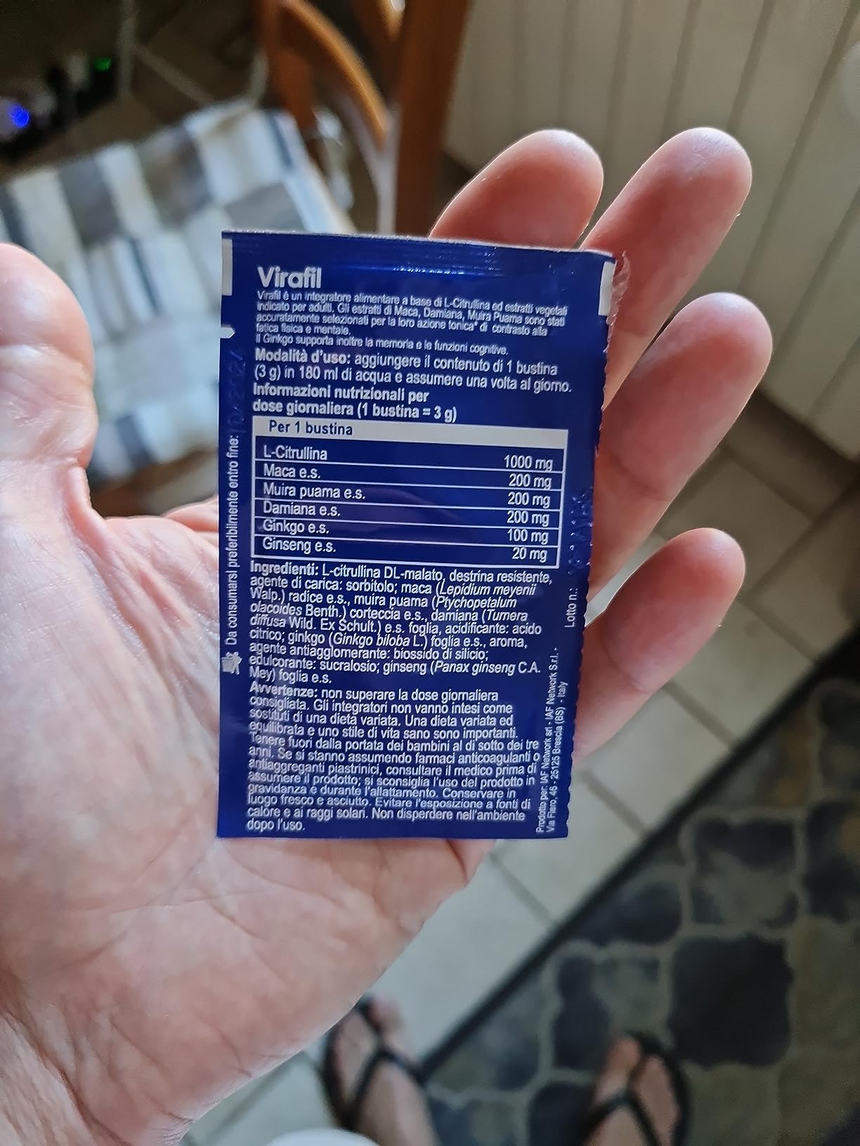 YAMAMOTO Aminoacidi e BCAAs Virafil bustine 12 x 3 g pompelmo