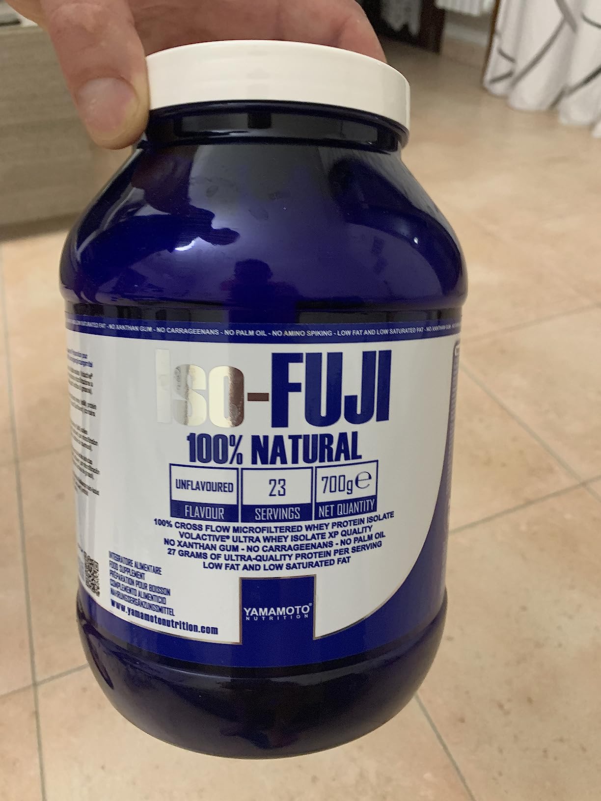 YAMAMOTO Proteine Iso-FUJI proteine isolate 2 kg Biscotto