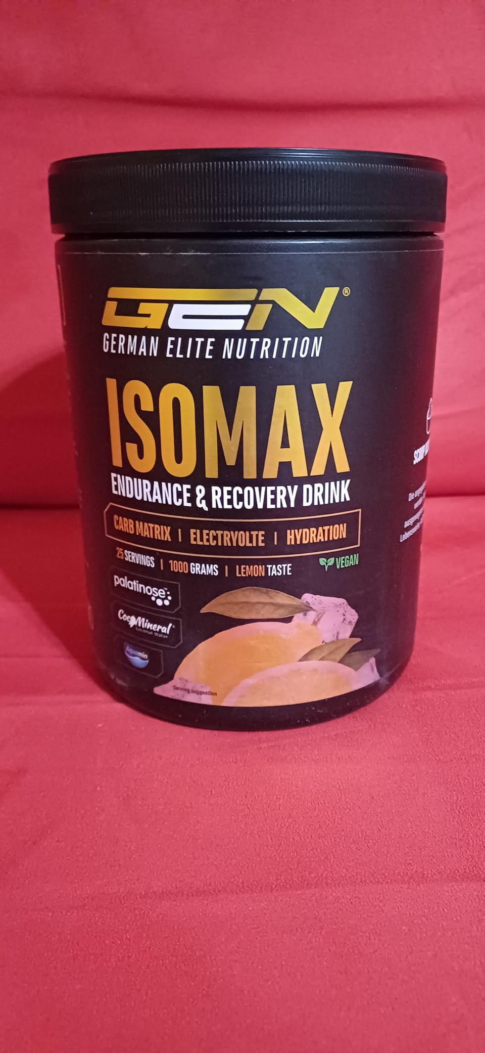 Elite Vitamins, Minerals & Hydration Isomax bevanda isotonica limone 1000 g vegana