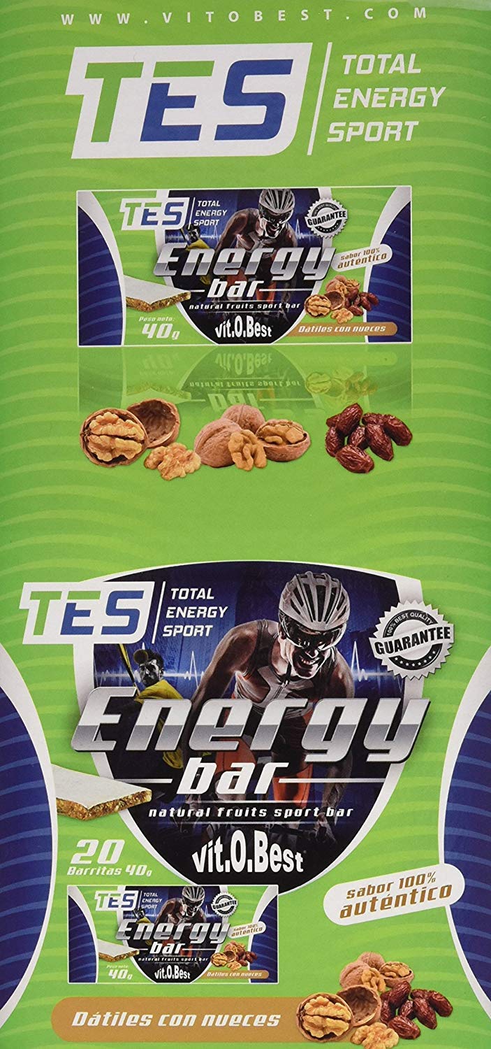 Vitobest Bars Vit-O-Best Barretta Nutrizionale con noci 20 pezzi