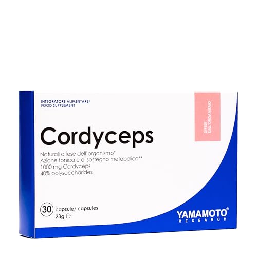 Yamamoto Cordyceps integratore 30 capsule per le difese immunitarie