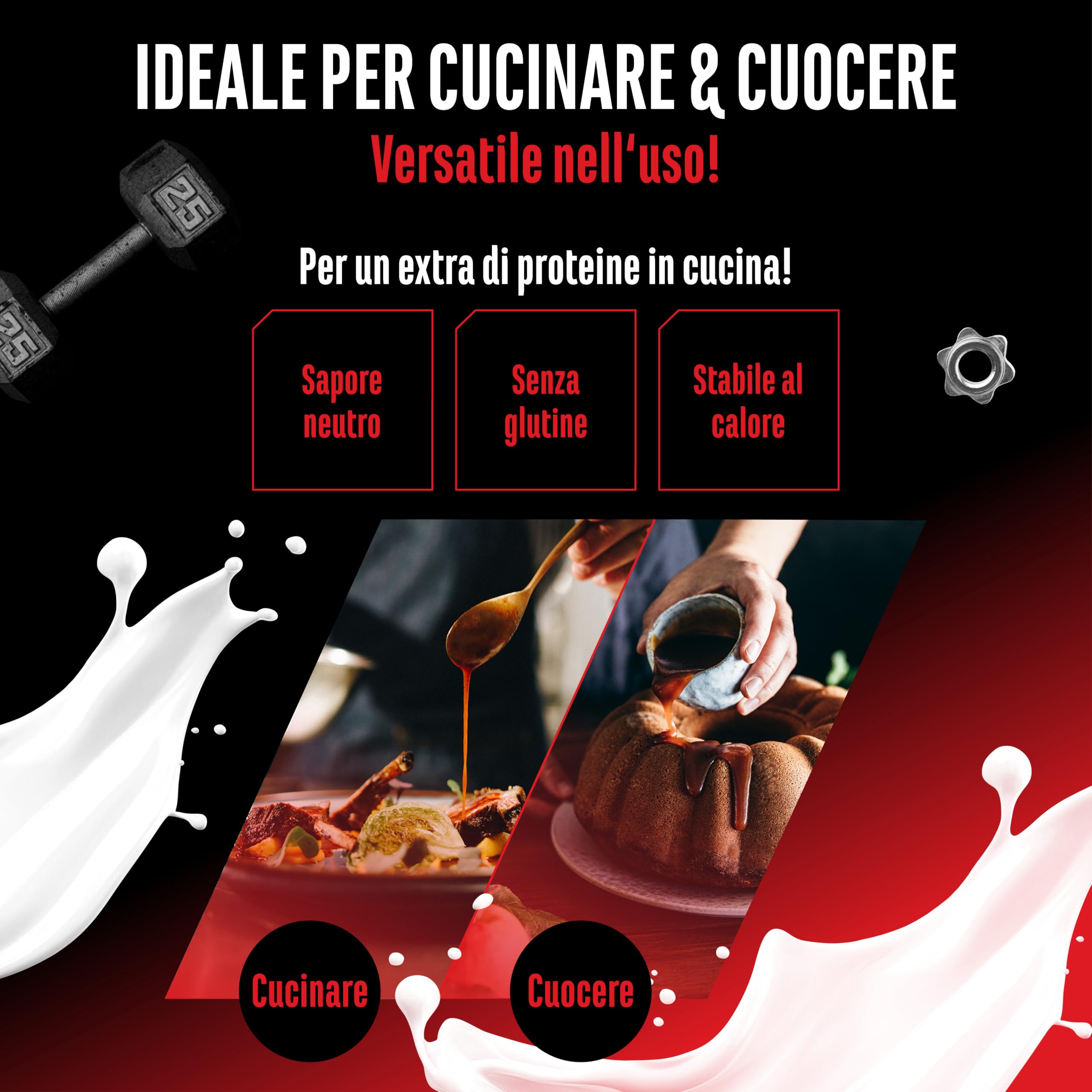 Elite Whey Protein Whey Proteine Complesso proteine 1000 g neutre