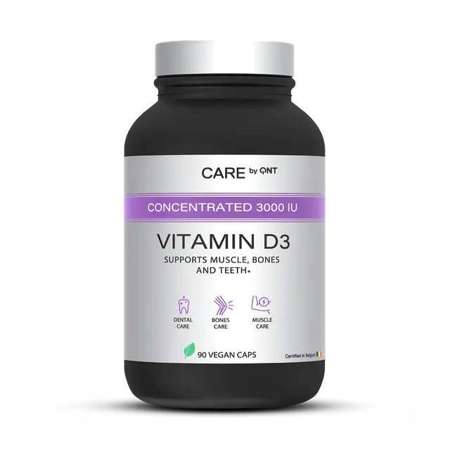 QNT Vitamins & Minerals Vitamin D3 3000 IU capsule 90 vegane