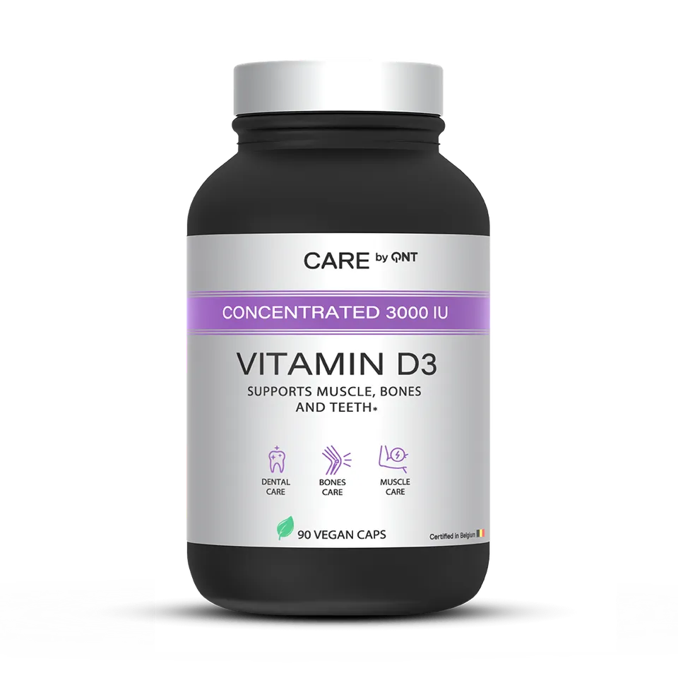 QNT Vitamins & Minerals Vitamin D3 3000 IU capsule 90 vegane