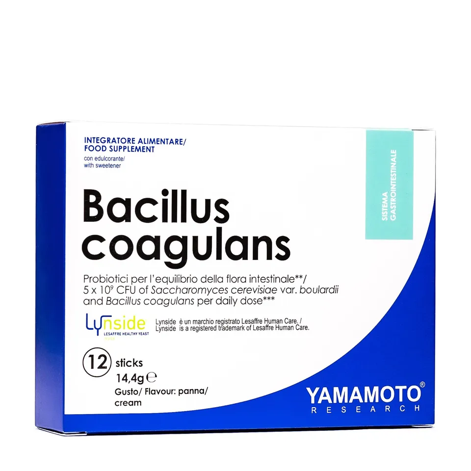 Yamamoto Bacillus Coagulans Lynside Pro SCB probiotici 12 stick panna