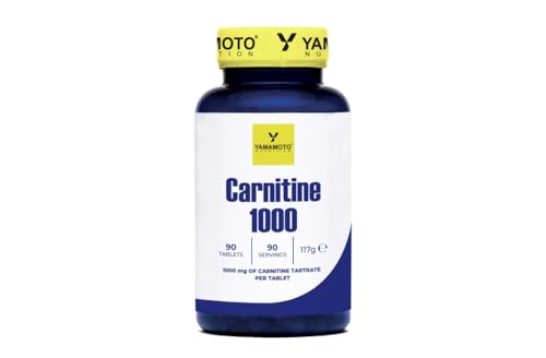 YAMAMOTO Aminoacidi e BCAAs Carnitine 1000 integratore carnitina 90 compresse 1000 mg