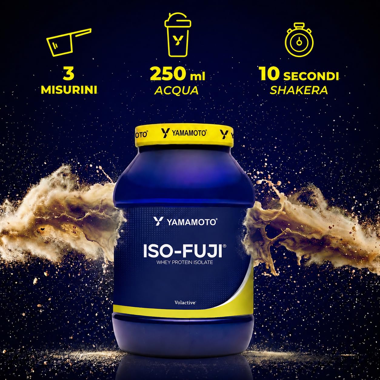 YAMAMOTO Proteine Iso-FUJI proteine isolate 2 kg Biscotto