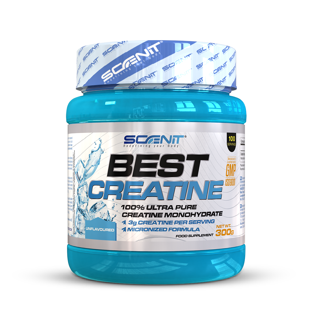Scenit Nutrition Potenziatori sportivi Best Creatine creatina monoidrato 300 g senza gusto