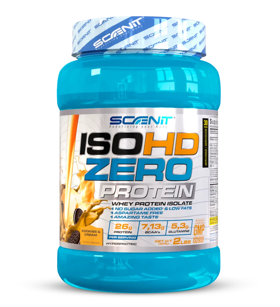 Scenit Nutrition Proteine ISOHD Zero Protein proteine whey isolate 908 g gusto galleta microfiltrata