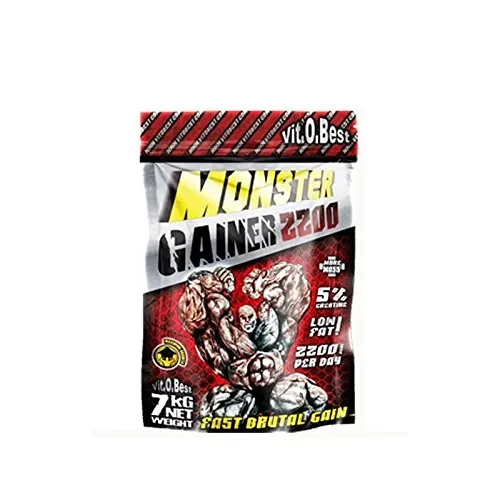 Vitobest Proteins Monster Gainer 2200 gainer 3 kg fragola