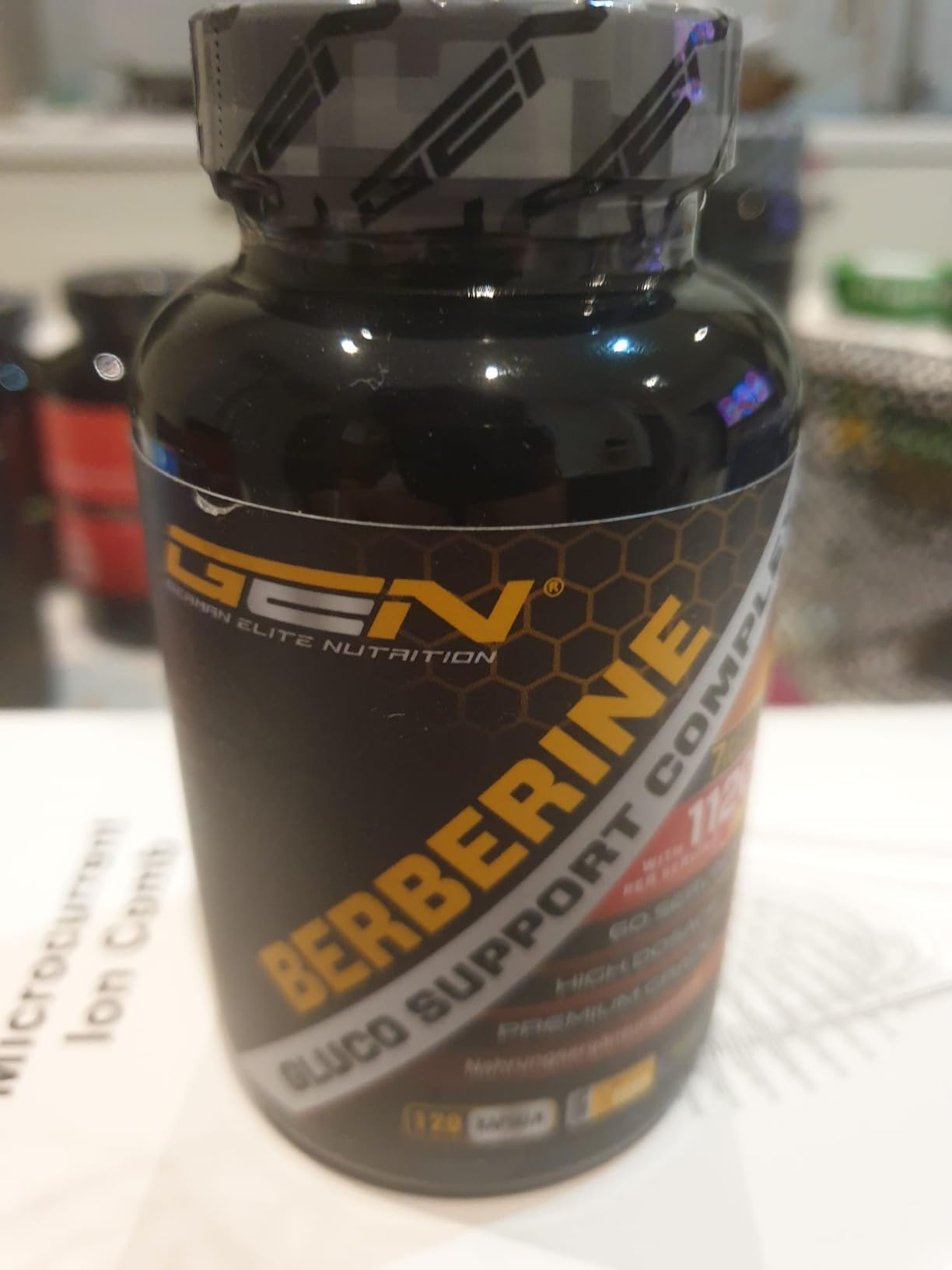 Elite Organ, Joint & Health Support Complesso di Berberina HCL 120 capsule 1120 mg