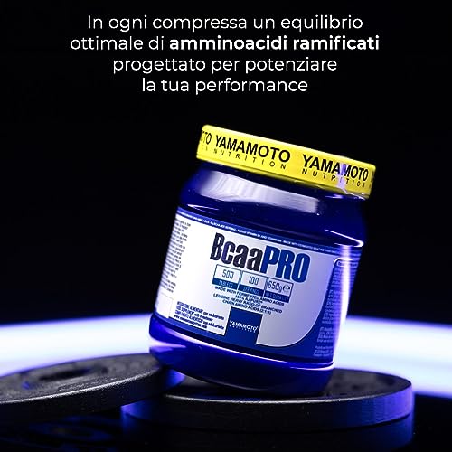 YAMAMOTO Aminoacidi e BCAAs BCAA 2:1:1 Ajipure aminoacidi ramificati 500 compresse