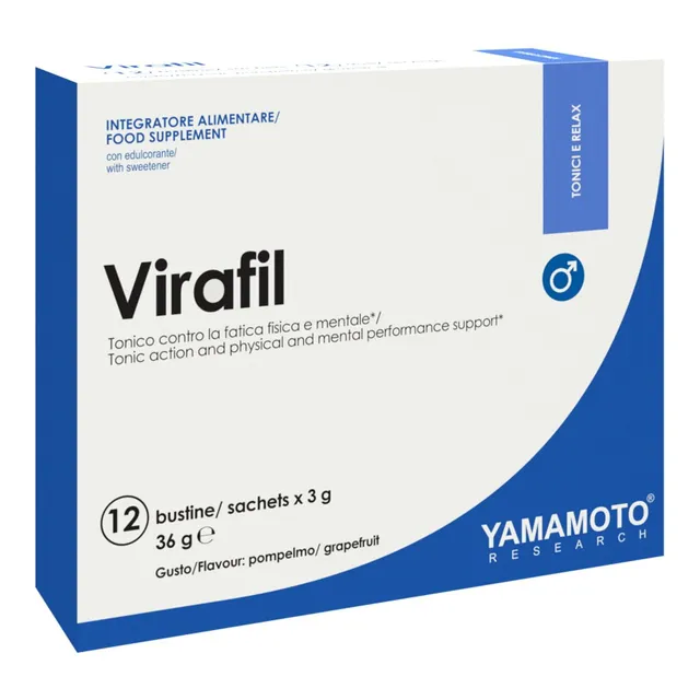 YAMAMOTO Aminoacidi e BCAAs Virafil bustine 12 x 3 g pompelmo