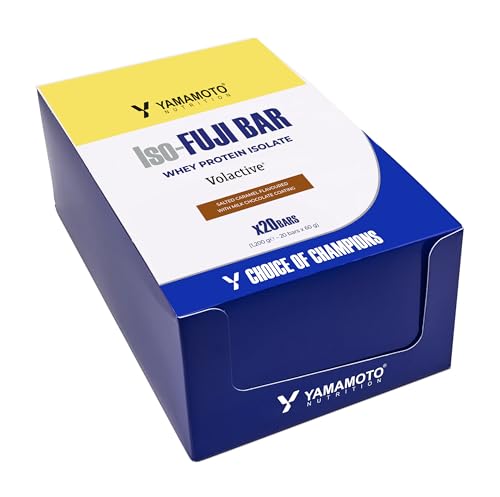 YAMAMOTO Barrette Iso-Fuji BAR barretta proteica Vaniglia e Choco Brownie con cioccolato fondente
