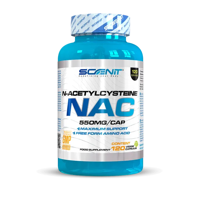 Scenit Nutrition Aminoácidos NAC N-acetilcisteina capsule vegane 120 capsule