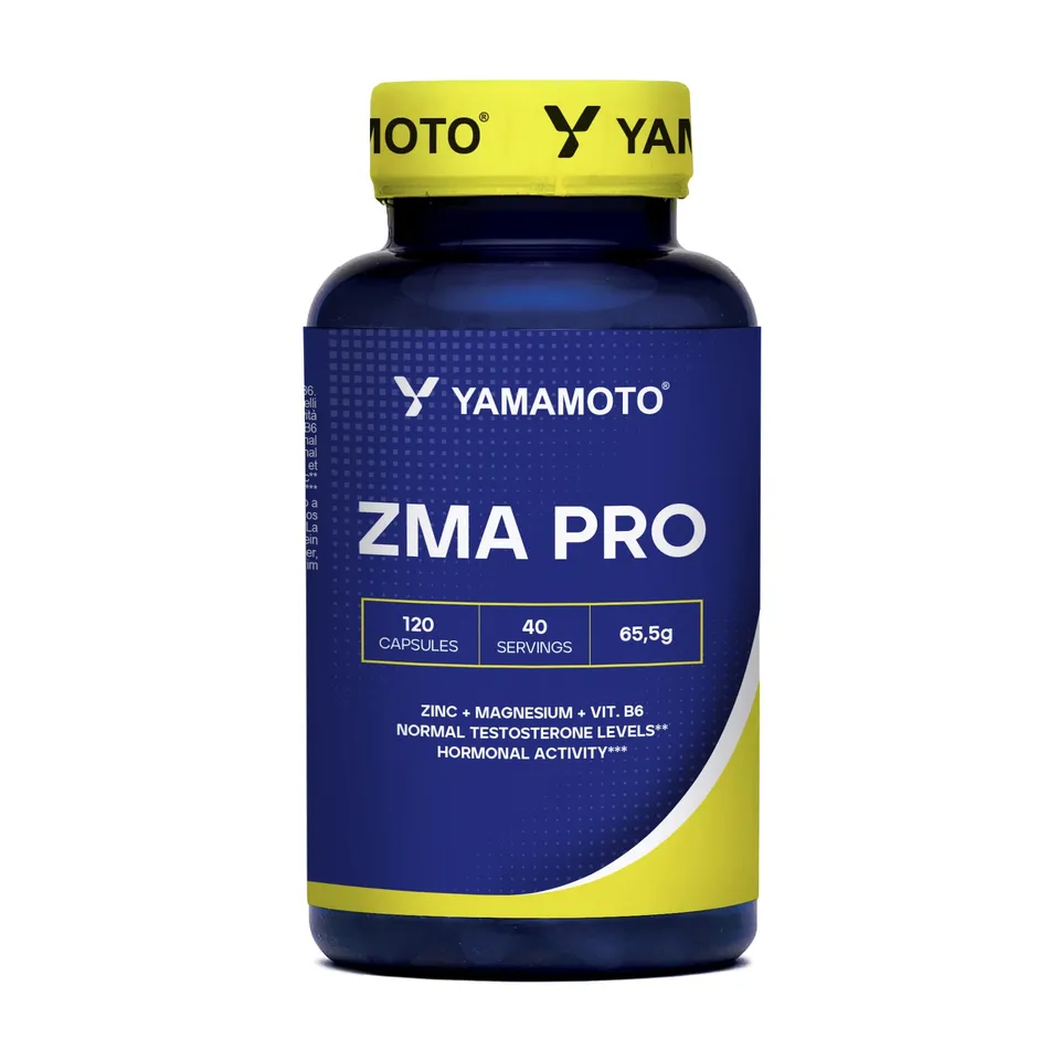 YAMAMOTO Vitamine e Minerali ZmaPRO integratore 120 capsule zinco e magnesio