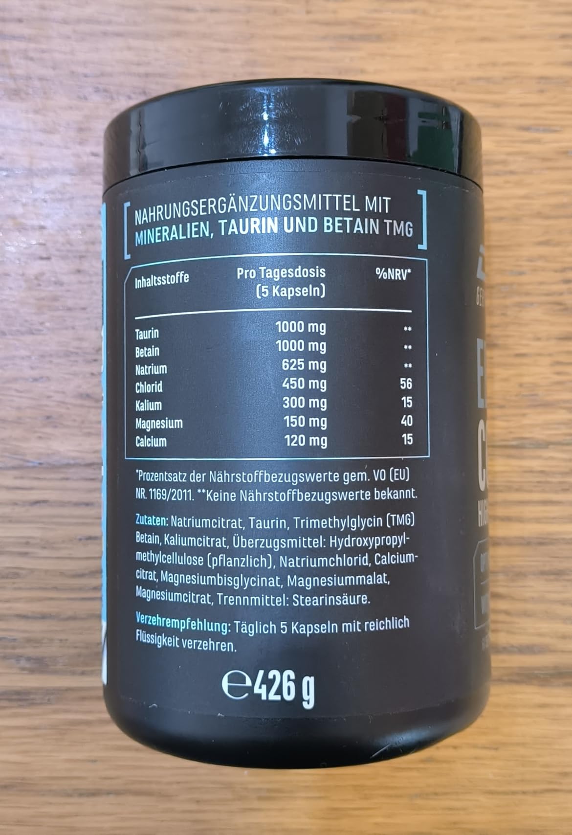 Elite Vitamins, Minerals & Hydration Complesso di Elettroliti capsule vegane 300, oltre 3600 mg