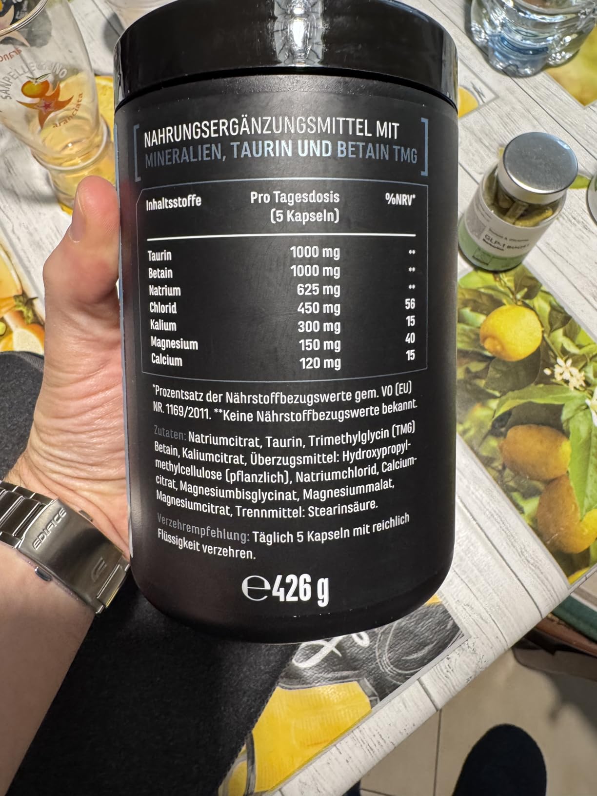 Elite Vitamins, Minerals & Hydration Complesso di Elettroliti capsule vegane 300, oltre 3600 mg