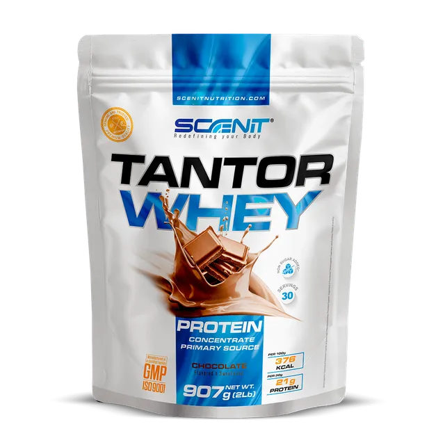 Scenit Nutrition Tantor Whey Protein proteine 908 g Chocolate con creatina