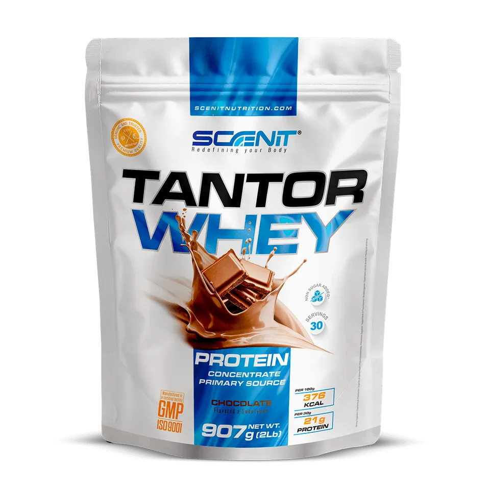 Scenit Nutrition Tantor Whey Protein proteine 908 g Chocolate con creatina