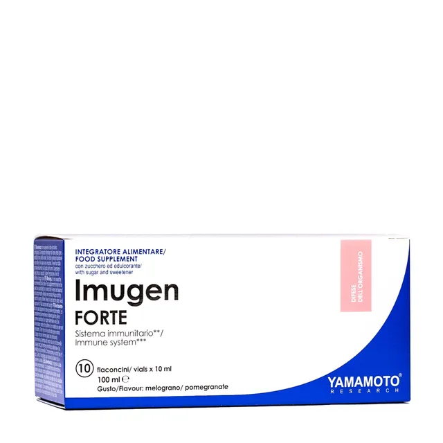 YAMAMOTO Sistema Immunitario Imugen FORTE integratore 10 flaconcini da 10 ml vitamina C