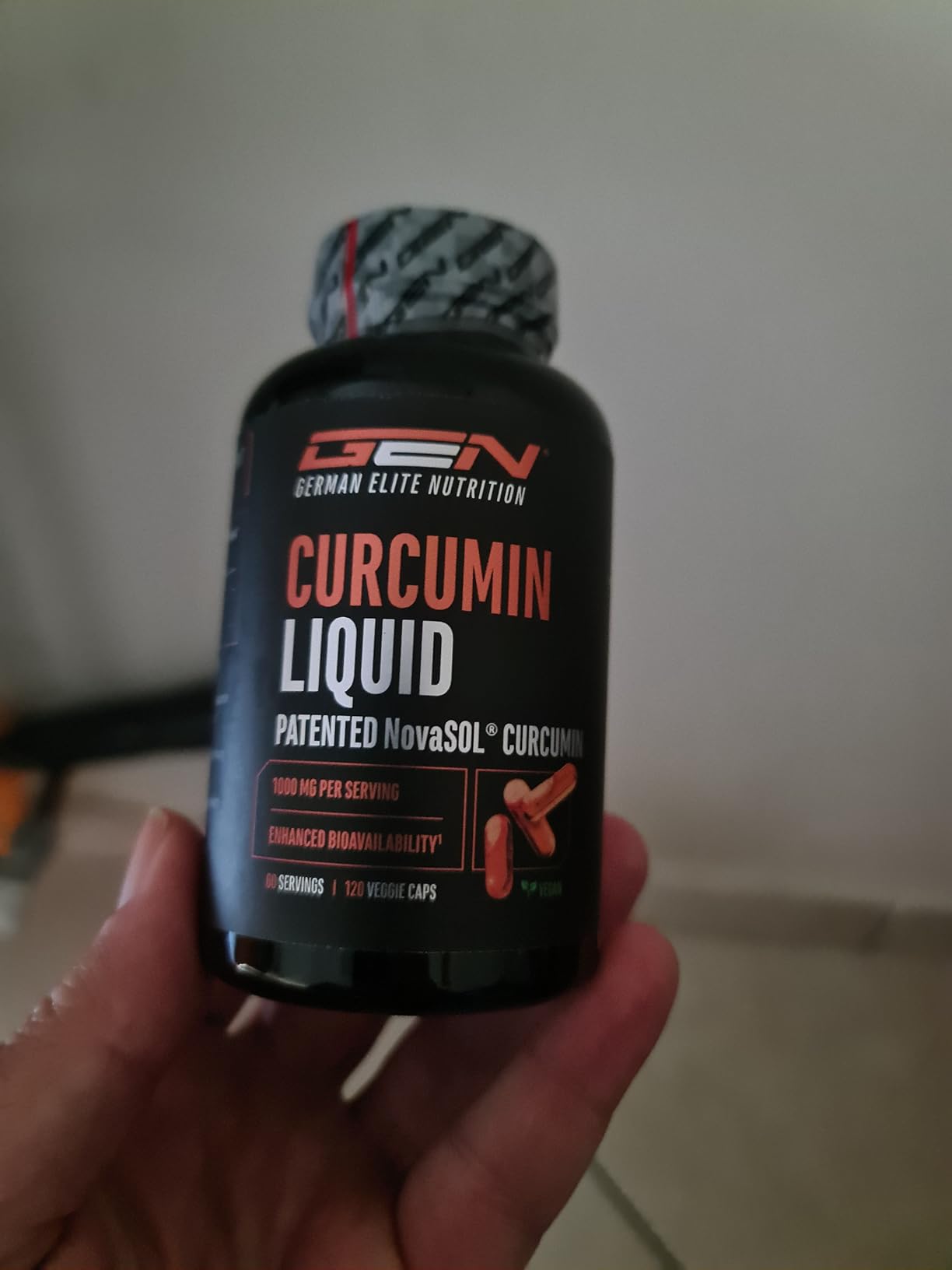 Elite Organ, Joint & Health Support Curcuma NovaSol® capsule liquide 120 vegane
