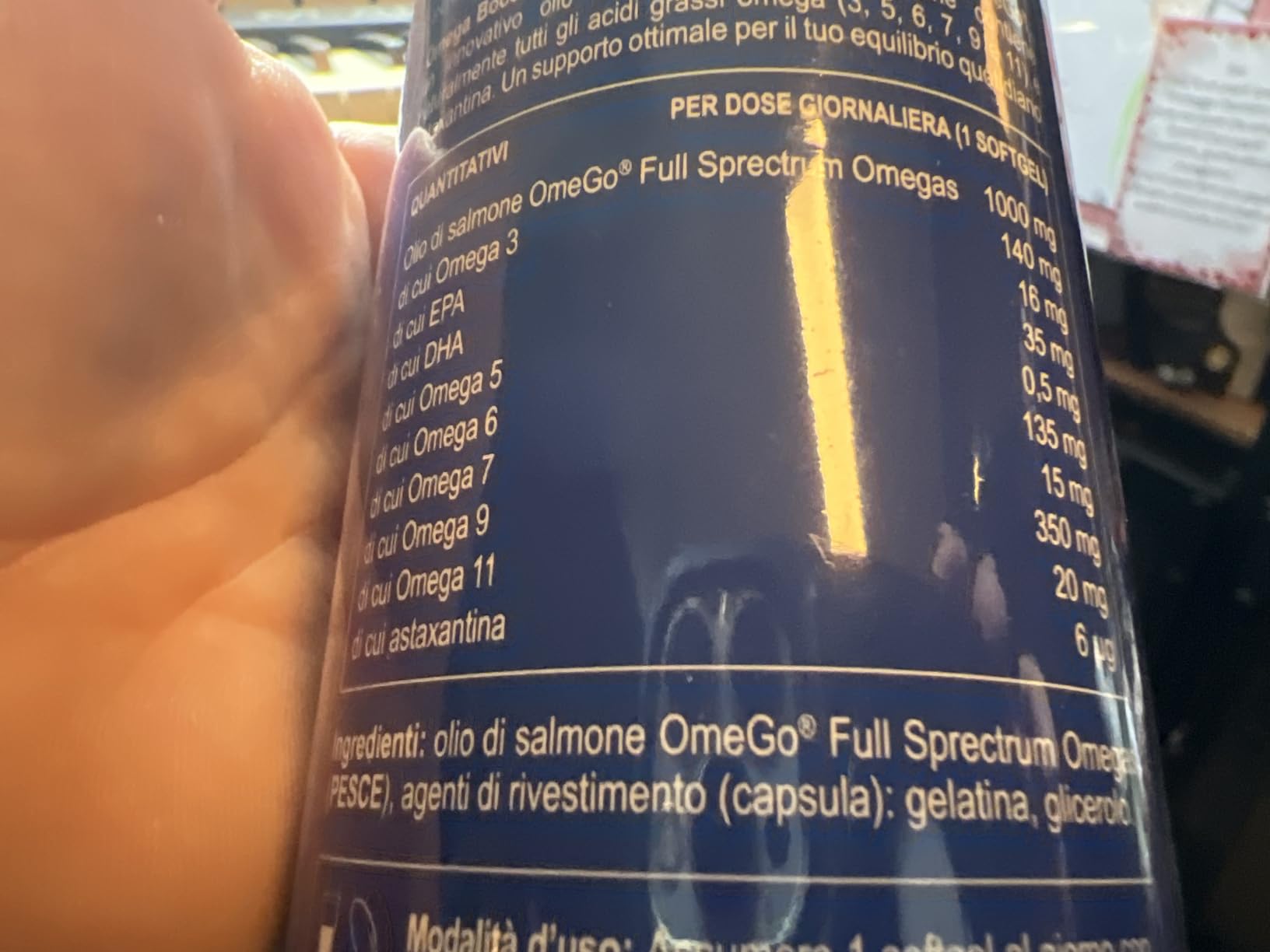 Yamamoto Omega-3 e Cuore e Circolazione Omega Boost integratore omega-3 60 softgel olio di salmone