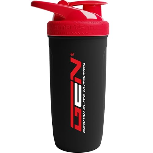 Elite Accessories Reforce shaker in acciaio inox nero 700 ml