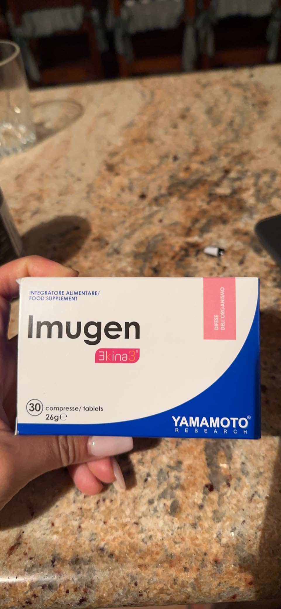 YAMAMOTO Sistema Immunitario Imugen integratore 30 compresse vitamina C zinco
