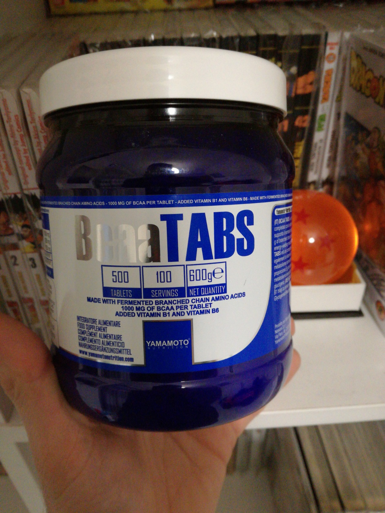YAMAMOTO Aminoacidi e BCAAs Bcaa TABS compresse 500 pezzi rapporto 2:1:1