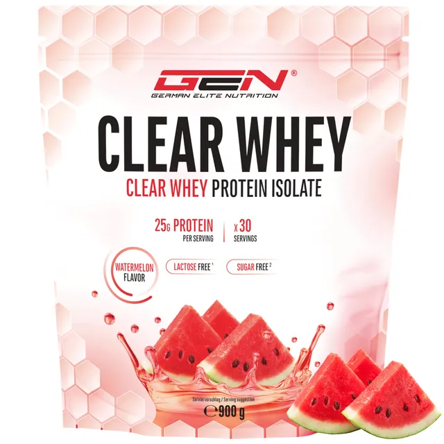 Elite Clear Whey Isolate Protein Shake 900 g Anguria senza lattosio
