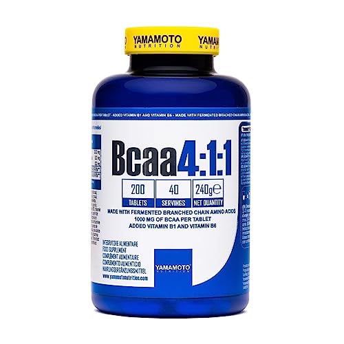 YAMAMOTO Aminoacidi e BCAAs Bcaa 4:1:1 BCAA 200 compresse B1 B6