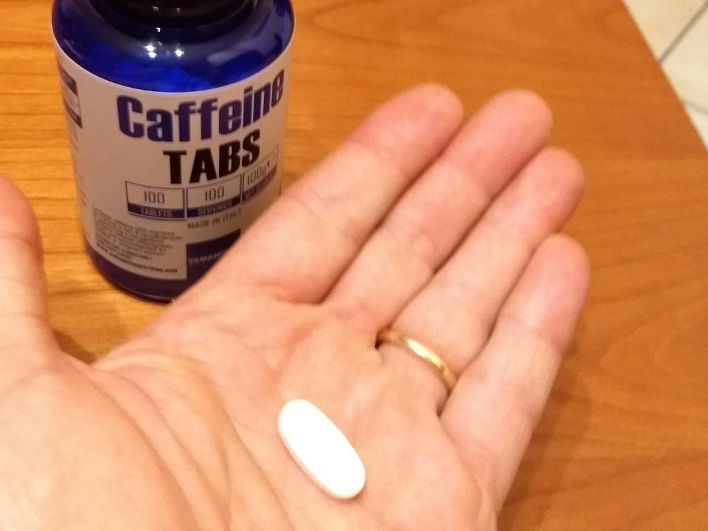 YAMAMOTO Pre-Workout Caffeine TABS compresse 100 pezzi con vitamina B1