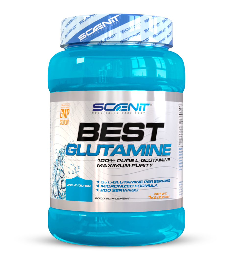 Scenit Nutrition Aminoácidos Best Glutamine glutammina in polvere senza sapore