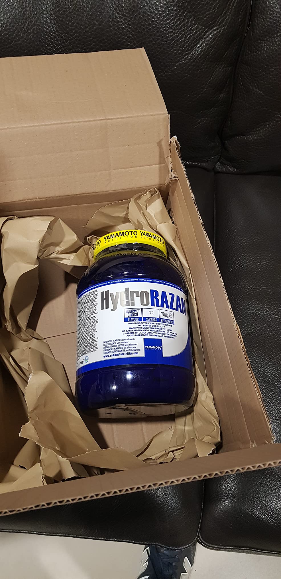 YAMAMOTO Proteine Hydro RAZAN® new formula proteine idrolizzate Cioccolato 2000 g Optipep 90