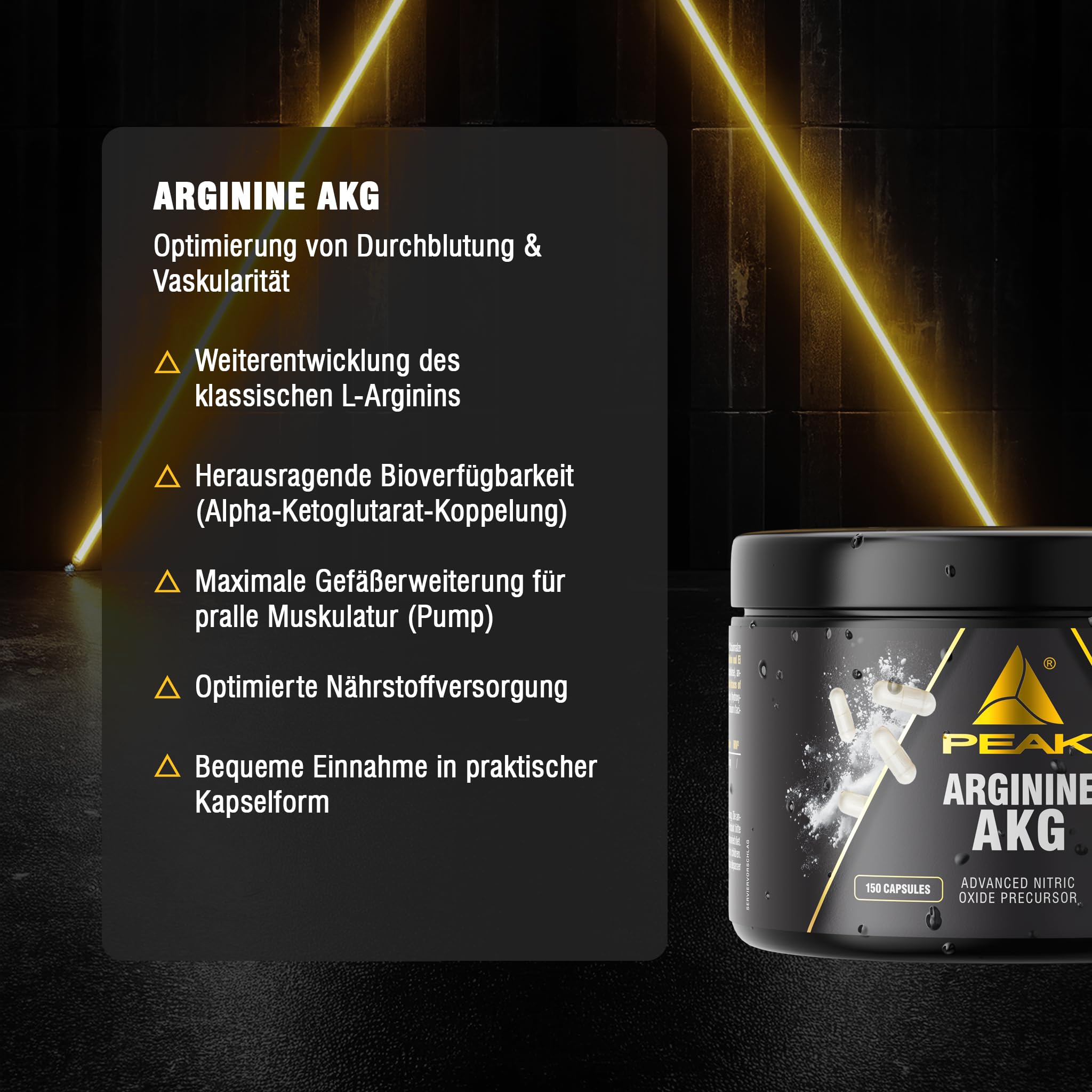 Green Peak Arginina AKG capsule 150 pezzi
