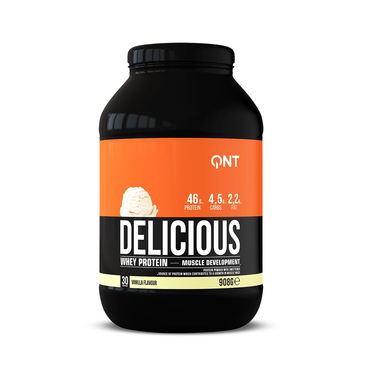 QNT Protein Delicious Whey Protein proteine Belgian Chocolate 908 g