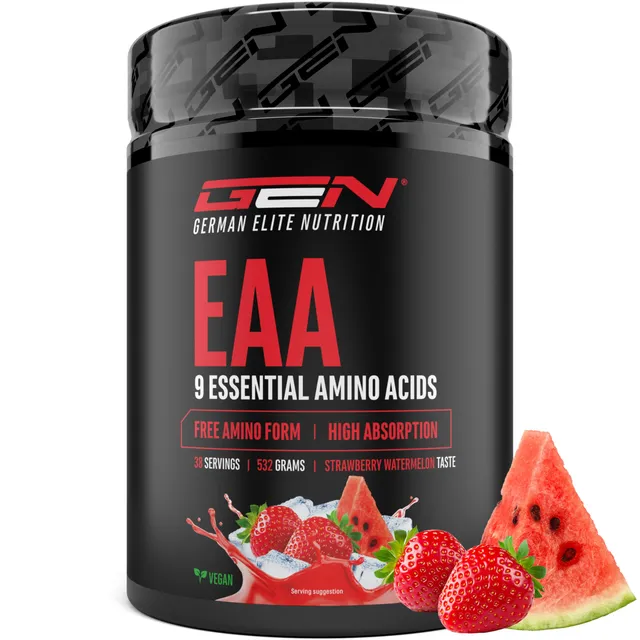 Elite EAA & BCAA EAA in polvere 532 g Fragola e Anguria Vegano