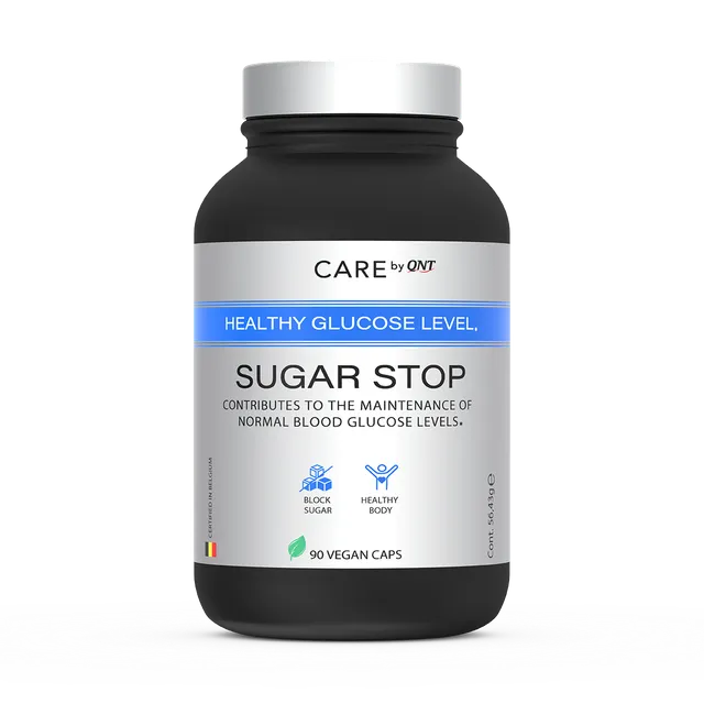 QNT Fat Burner Sugar Stop capsule 90 vegane, con cromo
