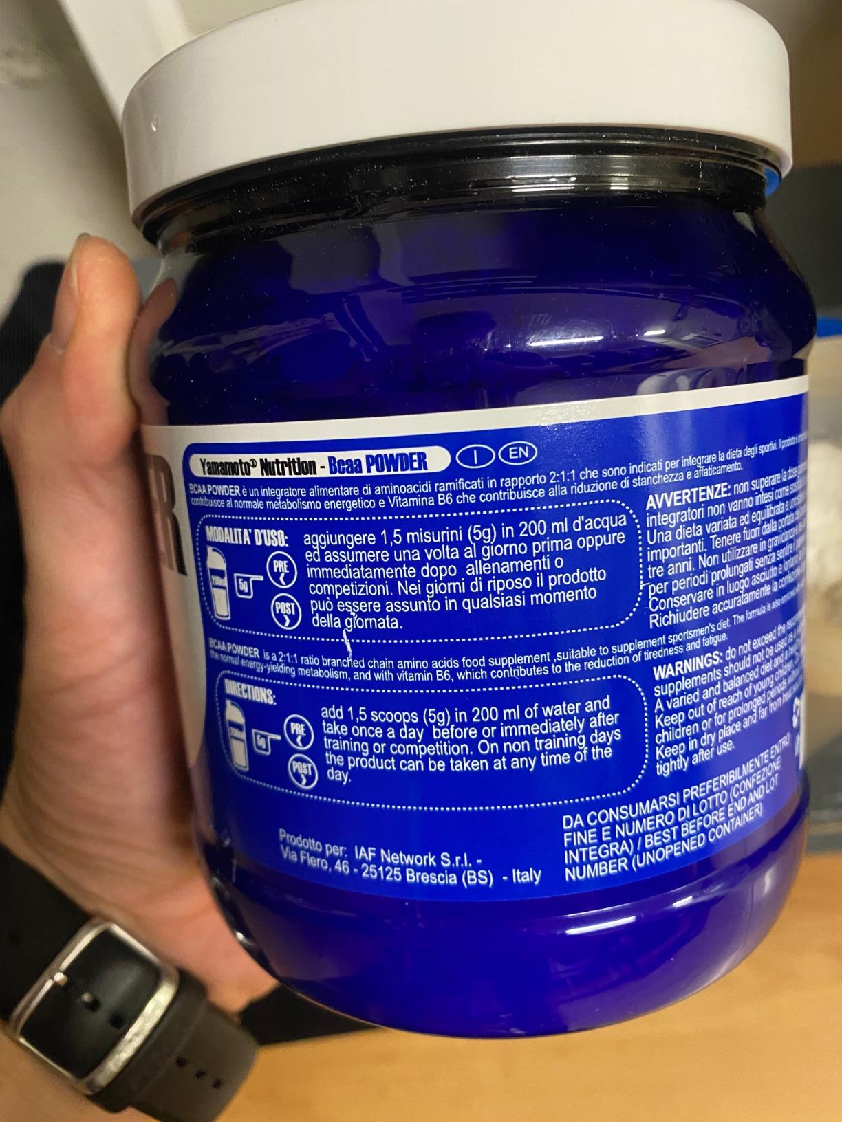 YAMAMOTO Aminoacidi e BCAAs Bcaa POWDER BCAA 300 g 2:1:1