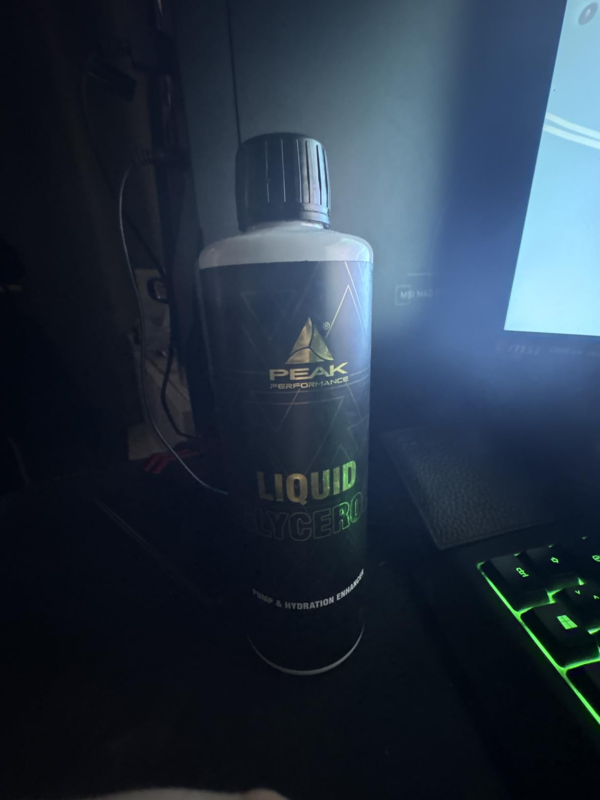 Green Peak Boosters Glicerolo Liquido integratore 500 ml puro al 99,5%