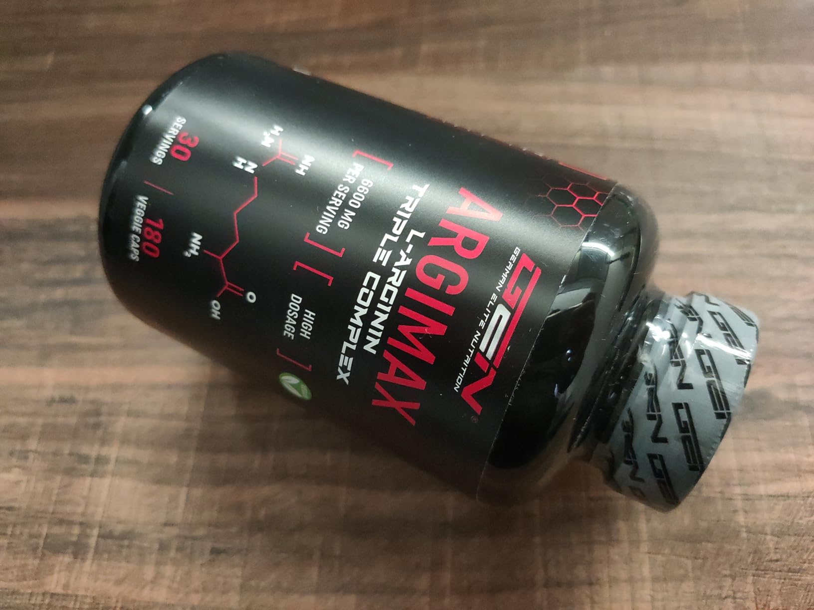 Elite Amino Singles ARGIMAX capsule 180 vegan, complesso di L-arginina
