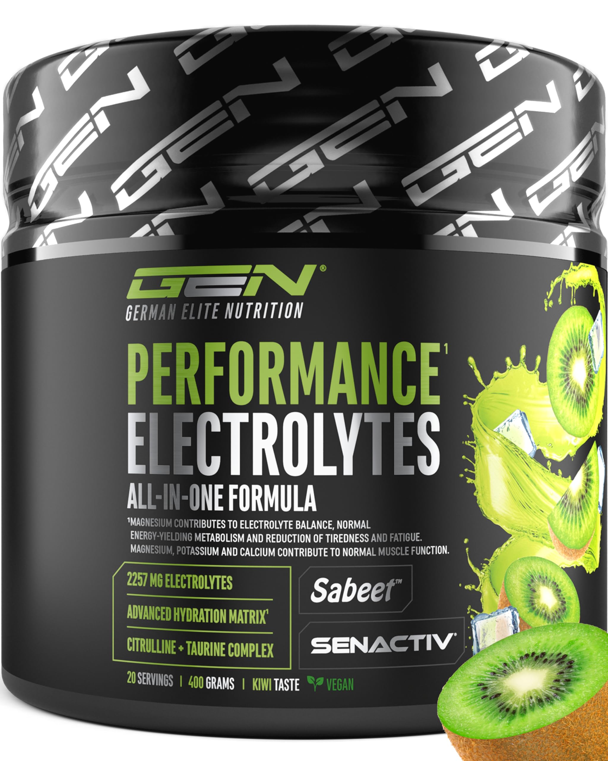 Elite Vitamins, Minerals & Hydration Performance Electrolytes elettroliti 400 g kiwi intra-workout